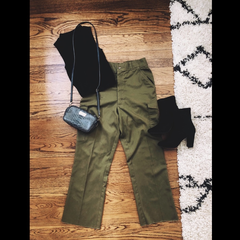 Vintage Boy Scouts • Highwaisted Cargo Pants